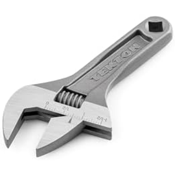 TEKTON 6 Inch Adjustable Wrench (1-1/2 in. Jaw Capacity) | WSA04122