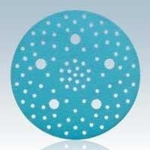 Dynabrade 79961: 5" (127 Mm) Dia. X 80 Grit A/O Hook-Face Multi-Hole Vacuum