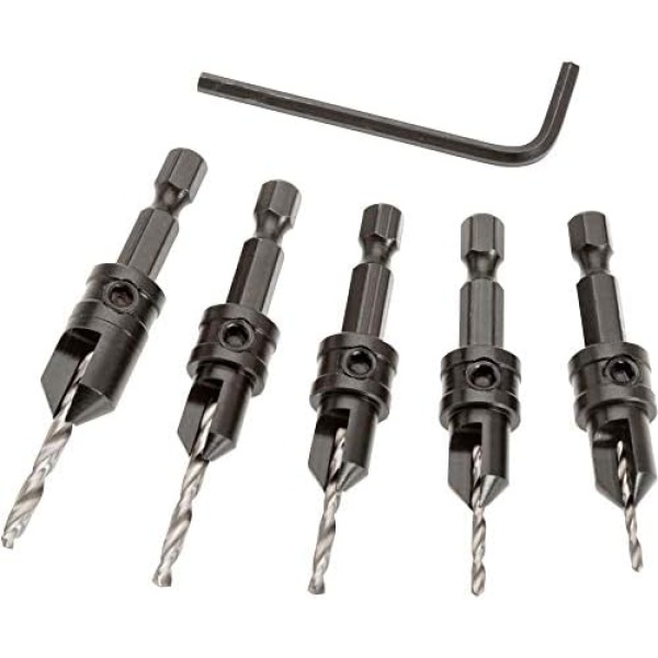 Insty Bit G2575 Pilot Countersinks - Set of 5
