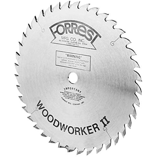Forrest WW08407100 Woodworker II 8-Inch 40 Tooth ATB 3/32-Inch Kerf Saw Blade