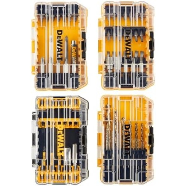 DEWALT Screwdriver Bit Set, 100 Pc Impact Driver Bit Set with Drill Bits