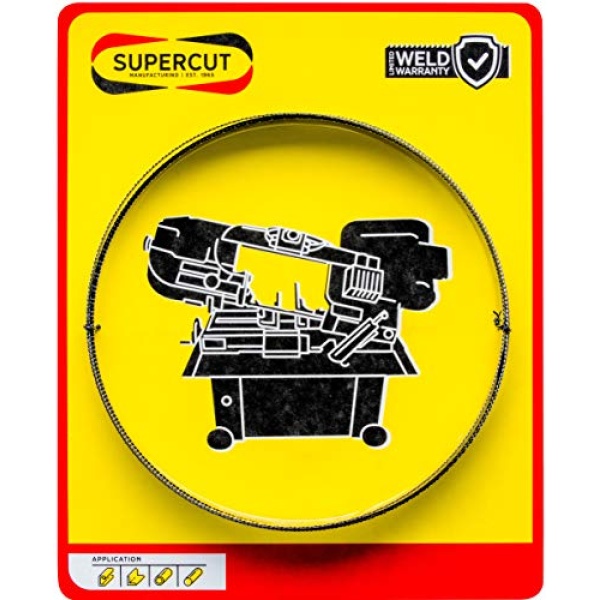 Supercut 93-inch X 3/4-inch X .035-inch x 10-14 Vari Premium Bimetal Bandsaw